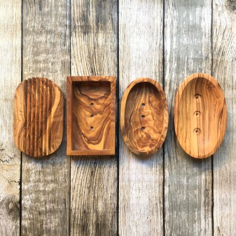 Olive Wood Soap Dish